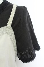 画像4: axes femme / 半袖&キャミトップスセット  黒Ｘベージュ T-26-08-12-008-AX-TO-SA-ZT (4)