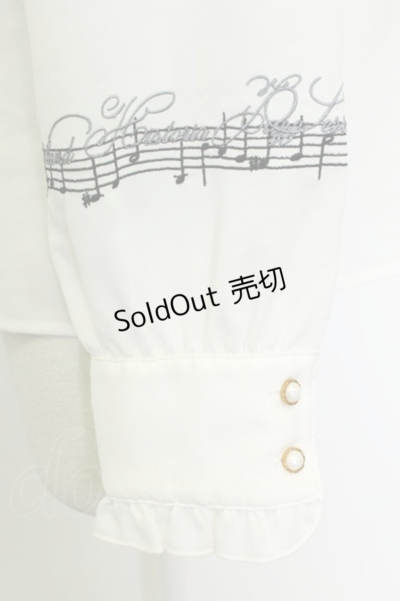 画像4: Amavel / Swing Jazz Bandブラウス F 白 T-26-08-12-001-CA-BL-TE-ZT729 (4)