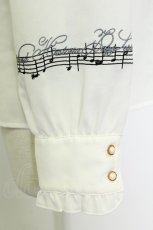 画像4: Amavel / Swing Jazz Bandブラウス F 白 T-26-08-12-001-CA-BL-TE-ZT (4)