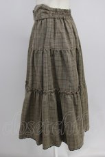画像3: axes femme POETIQUE / ベルトデザインティアードスカート M ベージュ T-26-08-14-037-AX-SK-TE-ZT (3)