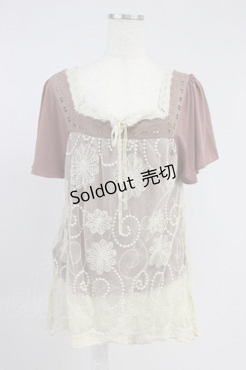 画像1: axes femme / トップス   T-26-08-14-043-AX-TS-SA-ZT (1)