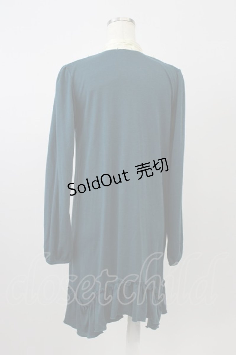 画像2: axes femme / ボータイイレヘムチュニック M グリーン T-26-08-14-012-AX-TO-TE-ZT (2)