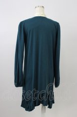 画像2: axes femme / ボータイイレヘムチュニック M グリーン T-26-08-14-012-AX-TO-TE-ZT (2)
