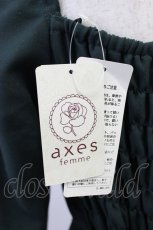 画像3: axes femme / ペプラムビスチェブラウス M グリーン T-26-08-14-019-AX-TO-TE-ZT (3)