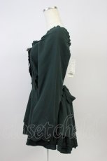 画像4: axes femme / ペプラムビスチェブラウス M グリーン T-26-08-14-019-AX-TO-TE-ZT (4)