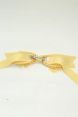 画像3: LOTUS ribbon / エンジェル額縁チャームリボンポニーテールクリップ  イエロー T-26-08-15-082-LO-AC-SA-ZT (3)