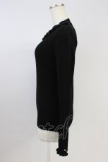 画像3: axes femme / バラボトルネックニットプルオーバー  黒 T-26-08-16-047-AX-TO-SA-ZT (3)