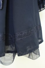 画像4: axes femme / お花立体モチーフ&刺繍入ワンピース M 黒 T-26-08-19-035-AX-OP-SA-ZT328 (4)