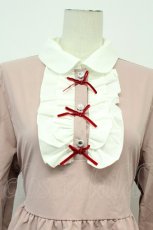 画像4: virally / 星名桜子/クラシックリボンワンピース L ピンク T-26-08-20-003-LO-OP-SA-ZT (4)
