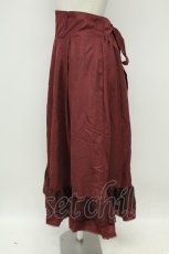 画像3: Kurumi Collaboration / TT*KRミジンコールLSK ノエル・ド・メモワール スカート LL ボルドー T-26-08-20-044-LO-SK-SA-ZT (3)