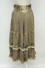画像2: axes femme / ローズレースパンツ  ブラウン T-26-08-20-009-AX-PA-SA-ZT (2)