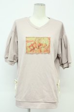 画像1: axes femme POETIQUE / フレーズシュクレカットプルオーバー  ピンク T-26-08-20-002-AX-TO-SA-ZT (1)