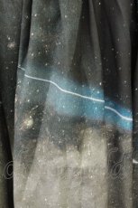 画像5: axes femme POETIQUE / シエルエトワール裾フリルスカート  黒Ｘ青 T-26-08-23-030-AX-SK-SA-ZT (5)