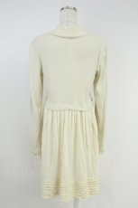 画像2: Ph Blue / ハイネック切替チュニックワンピース  アイボリー T-26-08-23-004-LO-OP-SA-ZT (2)
