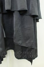 画像3: axes femme / サテンランダムフレアスカート  グレー T-26-08-23-032-AX-SK-SA-ZT (3)