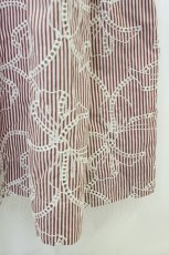 画像4: PINK HOUSE / ストライプアイレットリボン刺繍ワイドパンツ 3(サイズ9号) 赤Ｘ白 T-26-08-23-040-LO-PA-SA-ZT (4)