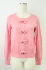 画像1: MILK / カラフルリボンニットトップス  ピンク T-26-08-23-011-ML-TO-SA-ZT (1)