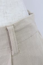 画像3: axes femme / 裾刺繍ストレートパンツ L ベージュ T-26-08-29-031-AX-PA-SZ-ZT (3)