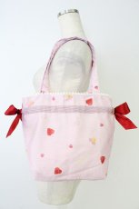 画像2: BABY,THE STARS SHINE BRIGHT / Strawberry Sweetheart Cake柄レッスンバッグ  ピンク T-26-08-29-033-BA-BG-AS-ZT (2)