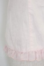 画像5: PEACE NOW / シフォンフリル半袖ブラウス  ピンク T-26-08-29-008-PU-BL-SA-ZT (5)