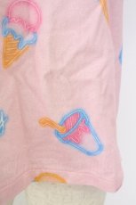 画像3: Candy Stripper / ネオンプリント半袖ポロシャツ  ピンク T-26-08-29-009-PU-TO-SA-ZT (3)