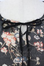 画像5: INGEBORG / フラワートップス  紺 T-26-08-29-017-LO-TO-SA-ZT (5)