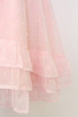 画像4: Honey Cinnamon / ドットシフォンワンピース  ピンク T-26-08-29-019-LO-OP-HR-ZT (4)