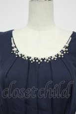画像4: axes femme / バックバラスリットドレス M コン T-26-08-31-035-AX-OP-SA-ZT (4)