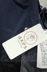 画像5: axes femme / バックバラスリットドレス M コン T-26-08-31-035-AX-OP-SA-ZT (5)
