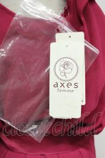 画像6: axes femme / Aライン2WAYドレス M 濃ピンク T-26-08-31-038-AX-OP-SA-ZT (6)