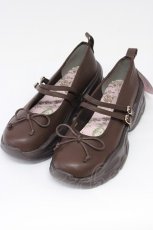 画像1: m petit by misako / AMNIリボンバレエ LL  T-26-08-31-040-LO-SH-SA-ZT (1)