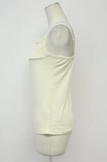 画像3: axes femme / パールレースキャミソール  アイボリー T-26-08-31-011-AX-TO-SA-ZT (3)