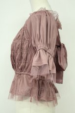 画像3: axes femme / バックリボンシャーリングプルオーバー  ピンク T-26-08-31-014-AX-TO-SA-ZT (3)