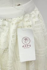 画像6: axes femme / ローズレーススカート  アイボリー T-26-08-31-001-AX-SK-SA-ZT (6)