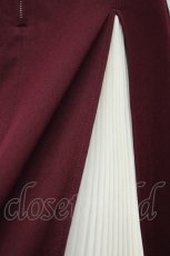 画像5: axes femme / センタージップロングスカート M ワイン T-26-08-31-016-AX-SK-SA-ZT (5)