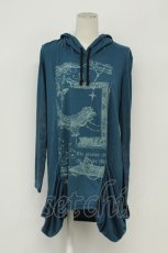 画像1: PUTUMAYO / rotten framesフードプルオーバー  青 T-26-08-31-002-PT-TO-SA-ZT (1)