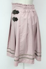 画像3: axes femme / サイド2連ベルトスカート  ピンク T-26-09-08-013-AX-SK-SA-ZT (3)
