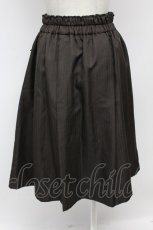 画像2: axes femme POETIQUE / Ｗ釦デザインスカート  ブラウン T-26-09-08-027-AX-SK-SA-ZT (2)