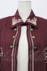 画像4: surfacespell / Unfinished刺繍ケープ  ワイン T-26-09-12-006-LO-JA-AS-ZT (4)