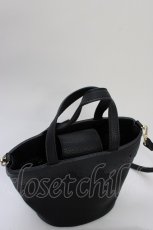 画像4: m petit by misako / AMスカラップ2WAYバッグ  黒 T-26-09-12-019-LO-BG-SZ-ZT (4)