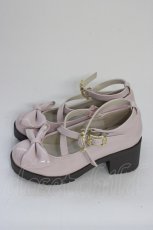 画像2: Amavel / Present Ribbonエナメルパンプス S ピンク T-26-09-12-023-CA-SH-OW-ZT (2)