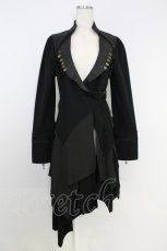 画像1: Rozen Kavalier / レースカシュクールロングジャケット  黒 T-26-09-13-021-OO-JA-SZ-ZT (1)