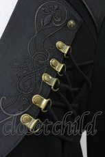 画像5: Rozen Kavalier / レースカシュクールロングジャケット  黒 T-26-09-13-021-OO-JA-SZ-ZT (5)
