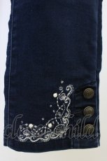 画像4: axes femme / マリン刺繍ポケットパンツ  青Ｘ白 T-26-09-13-025-AX-PA-SA-ZT (4)