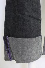 画像4: INGEBORG / 後ろポケット刺繍デニムパンツ  黒デニム T-26-09-13-026-LO-PA-SA-ZT (4)