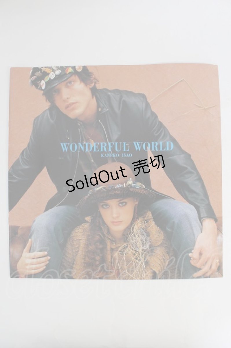 画像1: WONDERFUL WORLD / カタログ   T-26-09-18-047-LO-ZA-SA-ZT (1)