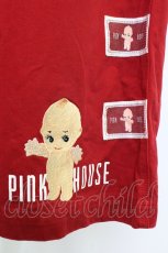 画像3: PINK HOUSE / キューピー刺繍スカート  レッド T-26-09-20-028-LO-SK-SA-ZT (3)