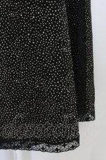 画像4: INGEBORG / ランダム水玉巻きスカート M ブラック T-26-09-20-037-LO-SK-SA-ZT (4)
