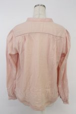 画像2: PINK HOUSE / フロントレースアップブラウス  ピンク T-26-09-20-004-LO-BL-IG-ZT (2)