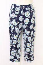 画像1: PEACE NOW / フラワー総柄パンツ  ネイビー T-26-09-20-045-PU-PA-SA-ZT (1)